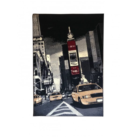70.1761 New york black/red szőnyeg 120x170 cm - Kifutott