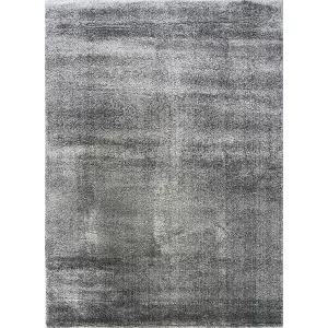 Microsofty 8301 sötétszürke szőnyeg 133x200 cm