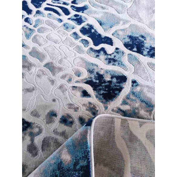 B. Reyhan 8206 kék-szürke szőnyeg 120x180 cm - Készlet erejéig!