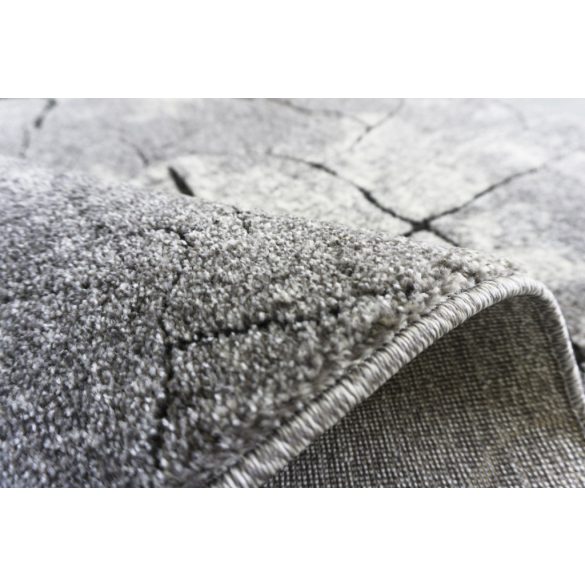 Miami 129 szürke szőnyeg 140x190 cm ovális