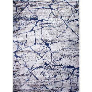 B. Riwiera 1750 szürke-kék szőnyeg 120x180 cm - Készlet erejéig!