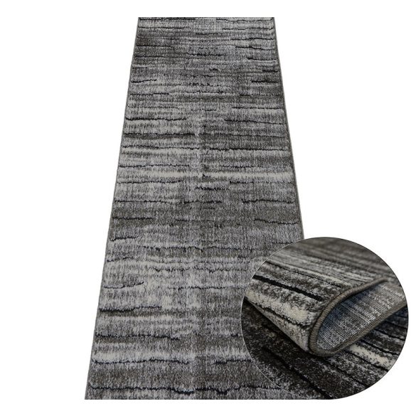 Miami 132 szürke  80 cm széles futószőnyeg