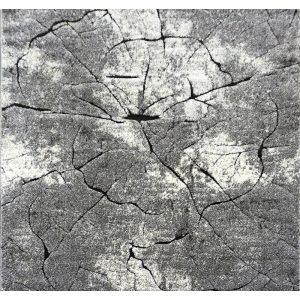 Miami 129 szürke szőnyeg 140x140 cm négyzet alakú