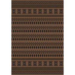 Eqos 0002 barna szőnyeg 140x190 cm