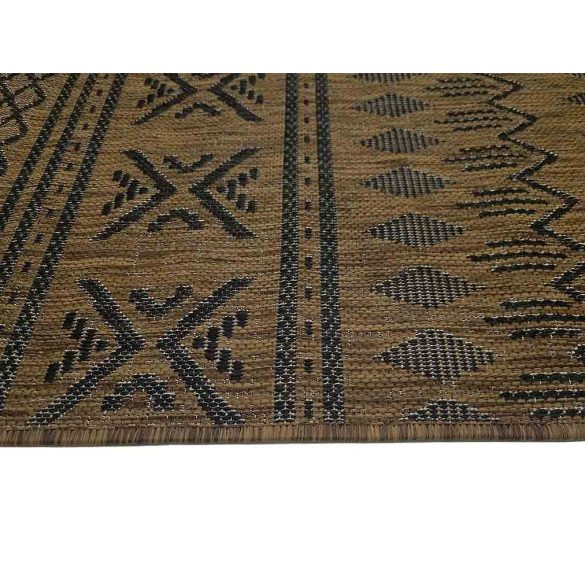 Eqos 0002 barna szőnyeg 140x190 cm