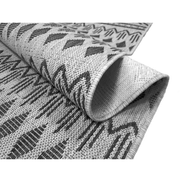 Eqos 0002 szürke szőnyeg 140x190 cm
