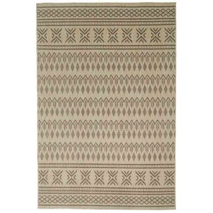 Eqos 0002 bézs szőnyeg 140x190 cm