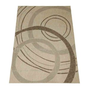 Eqos 0003 bézs szőnyeg 160x220 cm