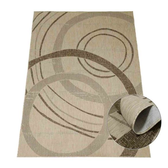 Eqos 0003 bézs szőnyeg 160x220 cm