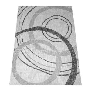 Eqos 0003 szürke szőnyeg 140x190 cm