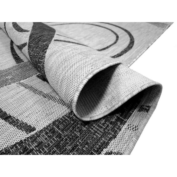 Eqos 0003 szürke szőnyeg  50x80 cm