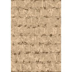 Eqos 0004 bézs szőnyeg 140x190 cm