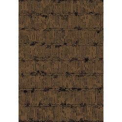 Eqos 0004 barna szőnyeg 120x180 cm