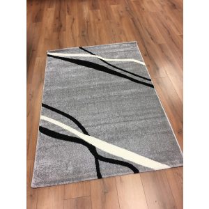 Barcelona E741 szürke-fekete szőnyeg 200x280 cm