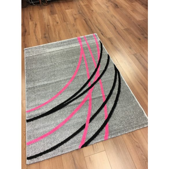 Barcelona E742 szürke-rózsaszín szőnyeg 200x280 cm