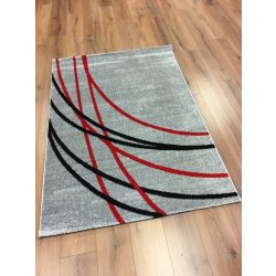 Barcelona E742 szürke-piros szőnyeg 160x230 cm
