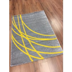 Barcelona E742 szürke-sárga szőnyeg  80x150 cm