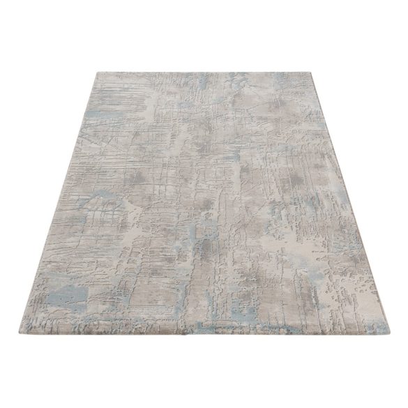 Amatis 6630 kék modern mintás szőnyeg  80x150 cm