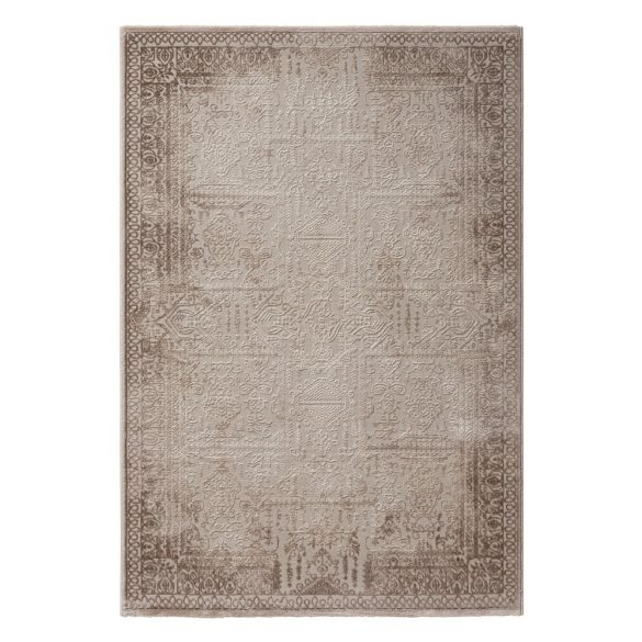 Amatis 6640 bézs modern mintás szőnyeg 120x170 cm