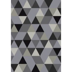   Barcelona B430A_FMF67 szürke geometriai mintás szőnyeg 200x290 cm