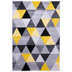   Barcelona B430A_FMF68  sárga-szürke geometriai mintás szőnyeg  80x150 cm