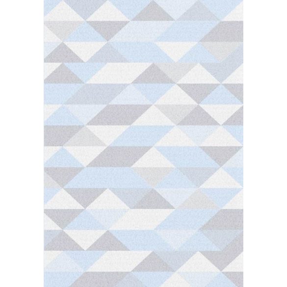 Passion B965A_SFI44 geometriai háromszög mintás szőnyeg kék 80x150 cm