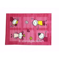SH Bambino 2107 pink színű gyerekszőnyeg 120x170 cm