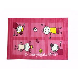 SH Bambino 2107 pink színű gyerekszőnyeg 120x170 cm