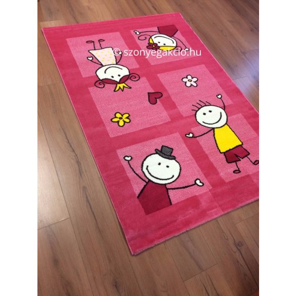 SH Bambino 2107 pink színű gyerekszőnyeg 160x230 cm
