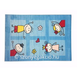 SH Bambino 2107 türkizkék színű gyerekszőnyeg 120x170 cm