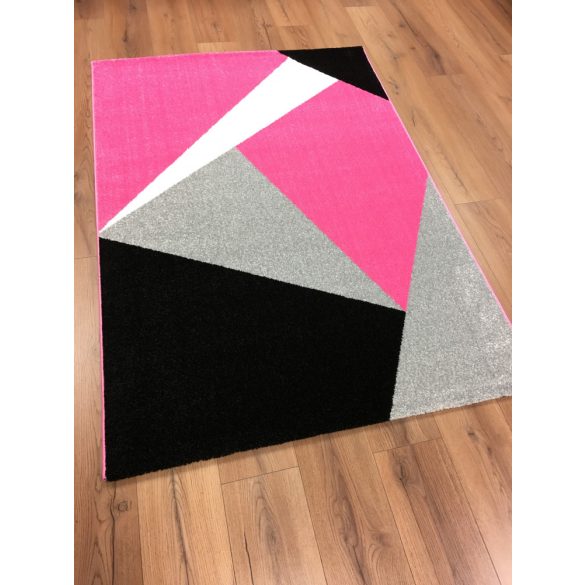Barcelona 198 pink geometriai mintás szőnyeg 120x170 cm