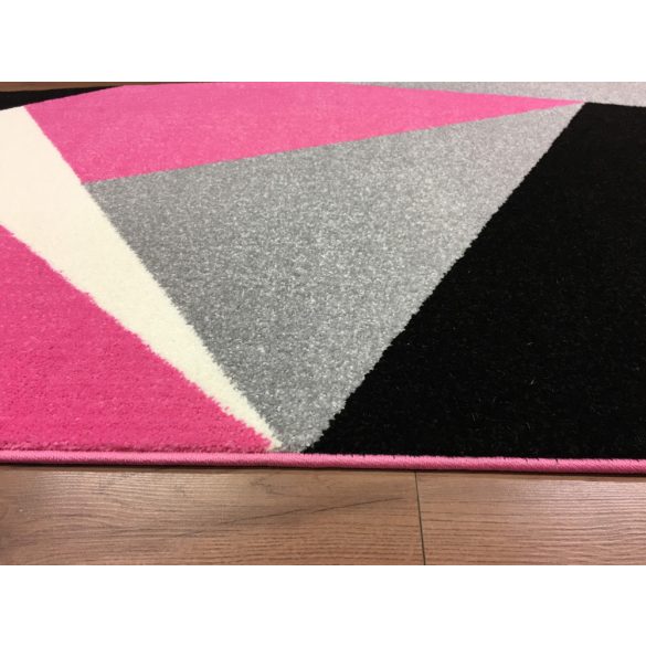 Barcelona 198 pink geometriai mintás szőnyeg 160x230 cm