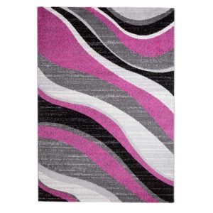 Barcelona C191B_FMF11 magenta színű modern mintás szőnyeg 200x290 cm
