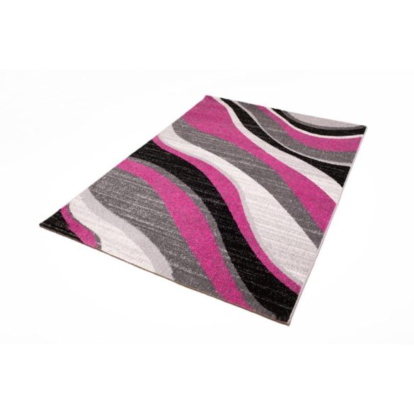 Barcelona C191B_FMF11 magenta színű modern mintás szőnyeg  60x110 cm
