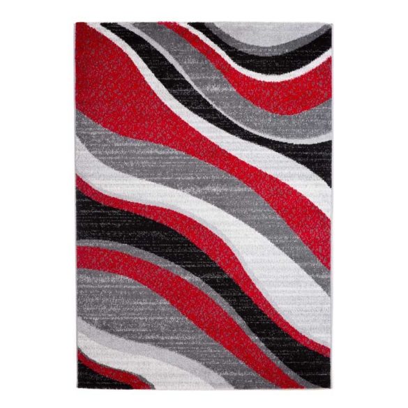 Barcelona C191B_FMF24 piros modern mintás szőnyeg  60x110 cm