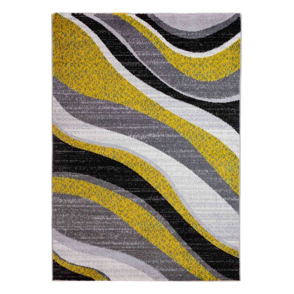 Barcelona C191B_FMF88 sárga modern mintás szőnyeg 200x290 cm