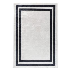   Caimas 2970 fekete-fehér modern mintás szőnyeg 180x 280 cm