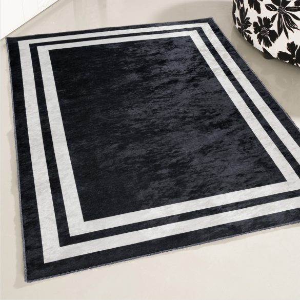 Caimas 2971 fekete-fehér modern mintás szőnyeg 180x280 cm