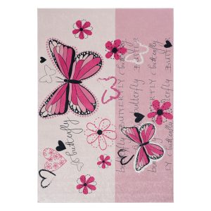 Caimas 4040 pillangó mintás gyerekszőnyeg 120x170 cm