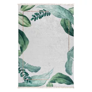 Caimas 5200 modern levél mintás szőnyeg  80x300 cm