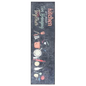 Caimas 3012 antracit szürke színű szőnyeg  50x180 cm