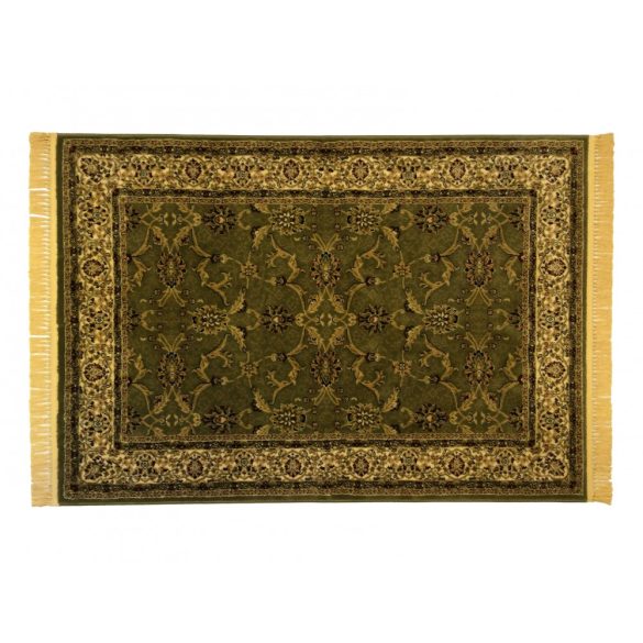 Classic zöld 1861 teli indás szőnyeg  80x150 cm