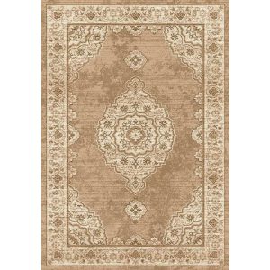 Ottoman D133A_FMA67 bézs klasszikus mintás szőnyeg  80x150 cm
