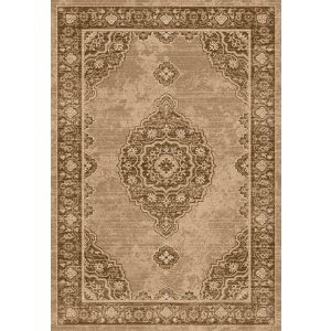 Ottoman D133A_FMA62 barna klasszikus mintás szőnyeg  60x110 cm