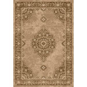 Ottoman D133A_FMA62 barna klasszikus mintás szőnyeg  60x110 cm