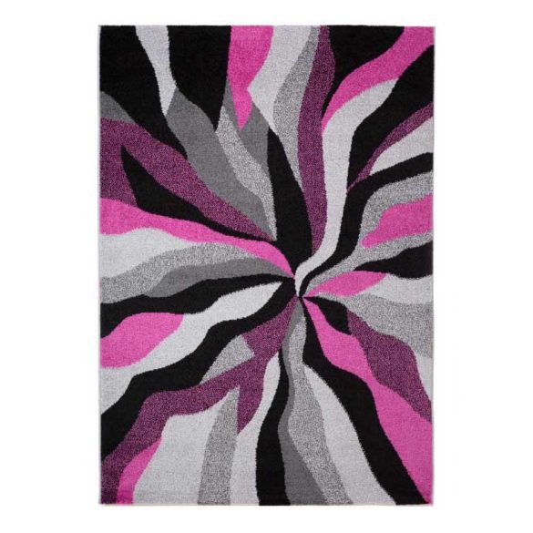 Barcelona D569A_FMF21 magenta színű modern mintás szőnyeg 200x290 cm