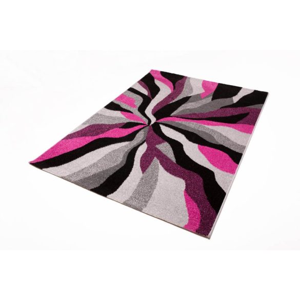 Barcelona D569A_FMF21 lila modern mintás szőnyeg  80x150 cm