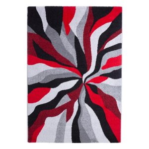 Barcelona D569A_FMF24 piros modern mintás szőnyeg  80x150 cm