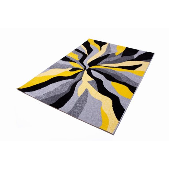 Barcelona D569A_FMF28 sárga modern mintás szőnyeg  80x150 cm