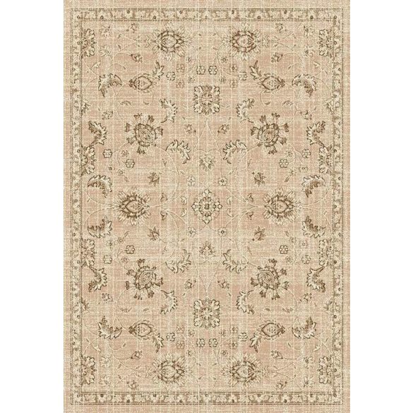 Ottoman D730A_FMA66 bézs klasszikus mintás szőnyeg  80x150 cm